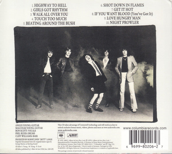 AC/DC – Highway To Hell CD DigiPack