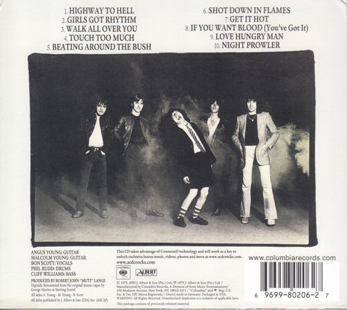 AC/DC – Highway To Hell CD DigiPack