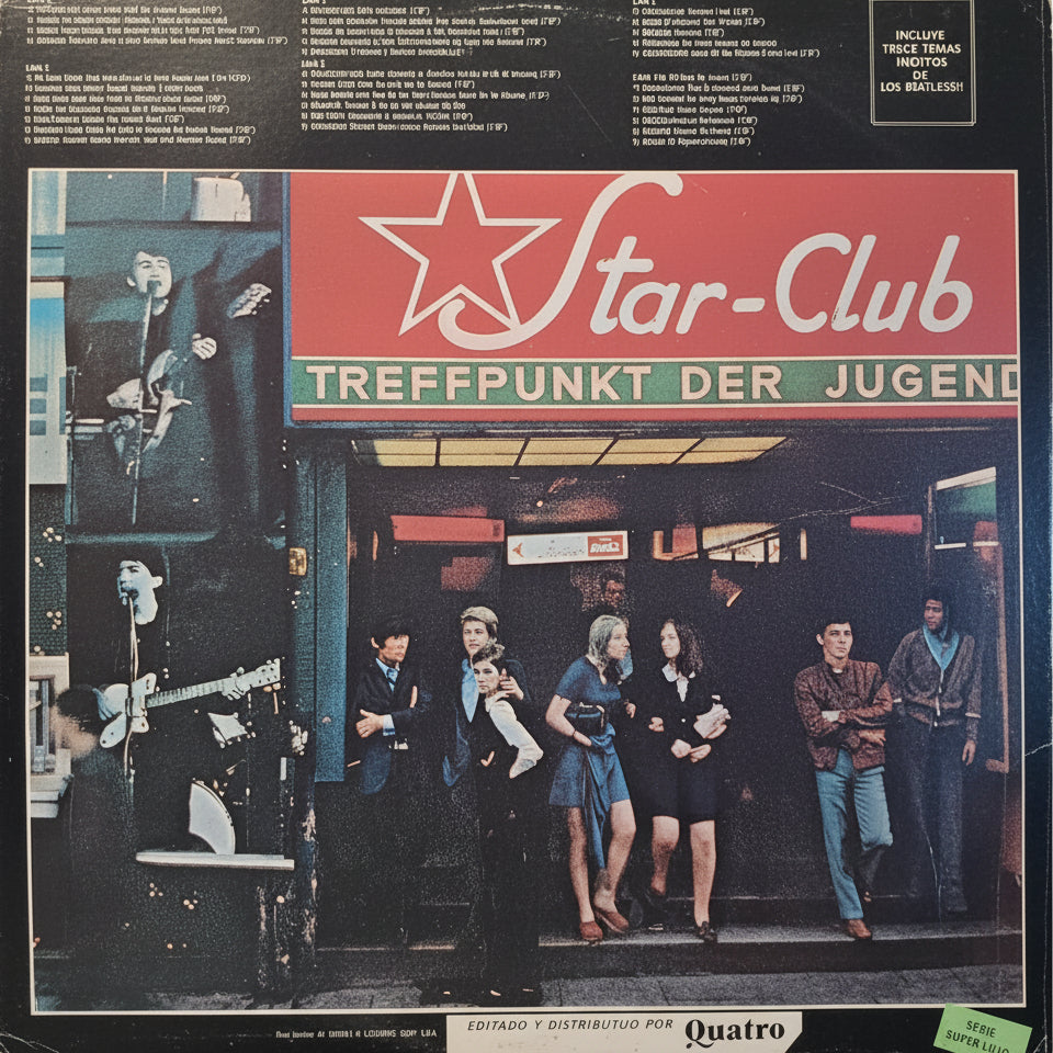 The Beatles - Live! at the Star-Club in Hamburg, Germany; 1962 2LP VG+ Gatefold 1977 Argentina