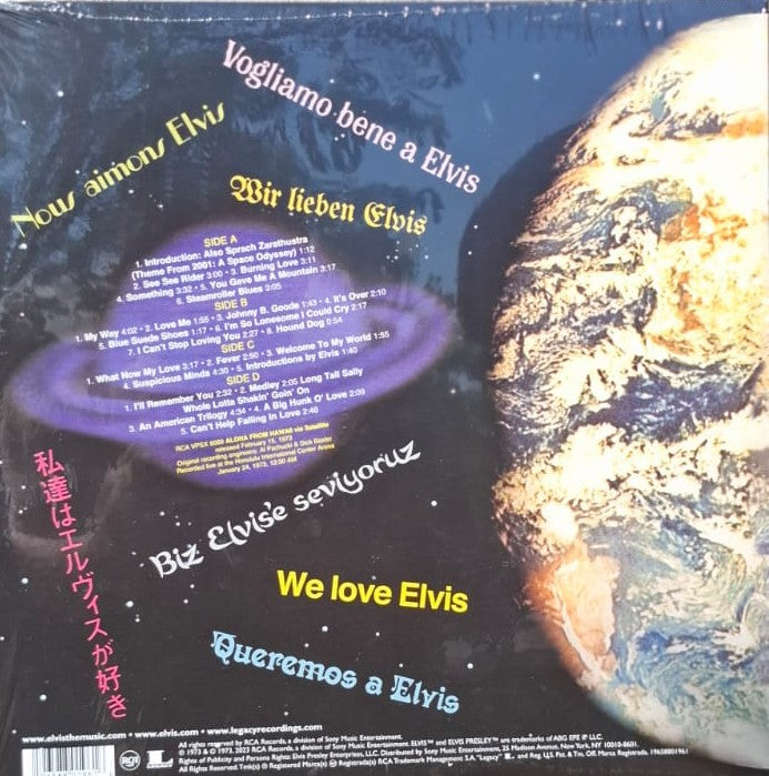 Elvis Presley – Aloha from Hawaii via Satellite 2LP