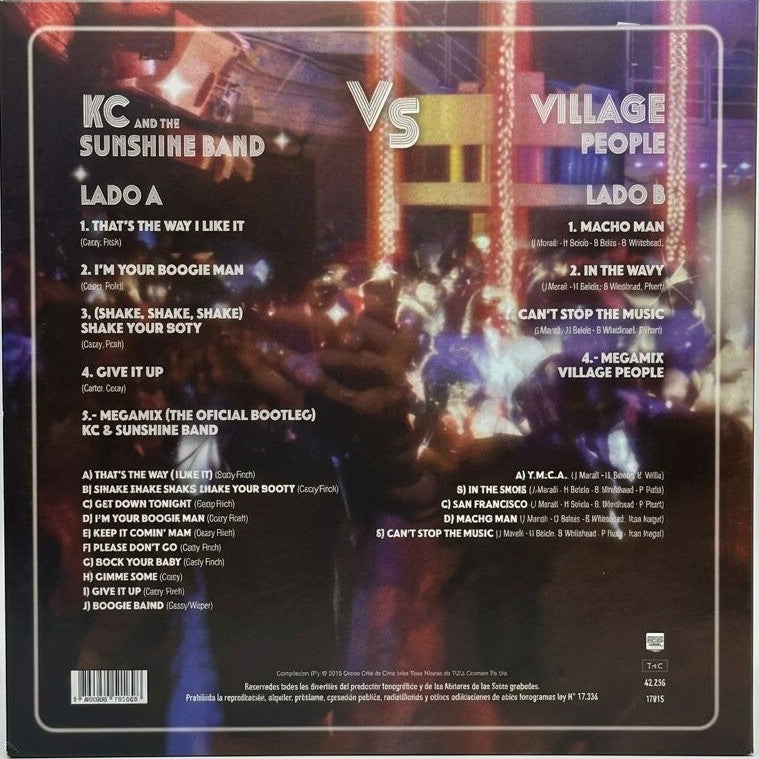 KC & The Sunshine Band vs Village People LP