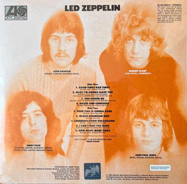 Led Zeppelin – Led Zeppelin LP Vinilo