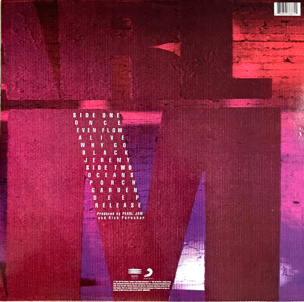 Pearl Jam - Ten LP