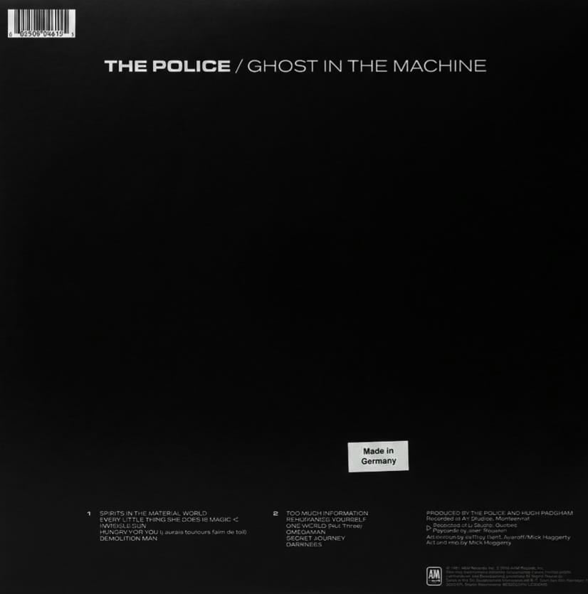 The Police - Ghost of the machine LP