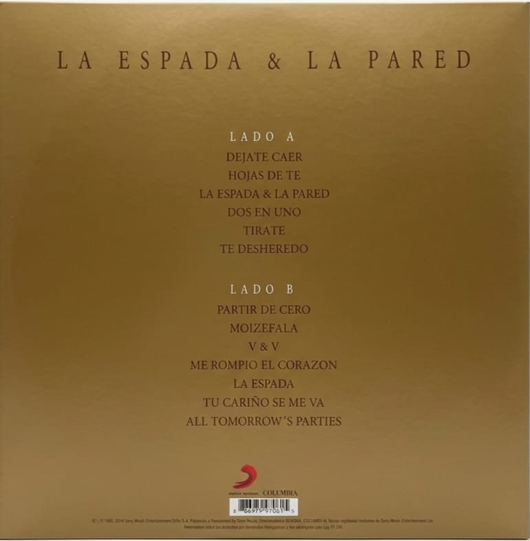 Los Tres - La Espada y la pared LP