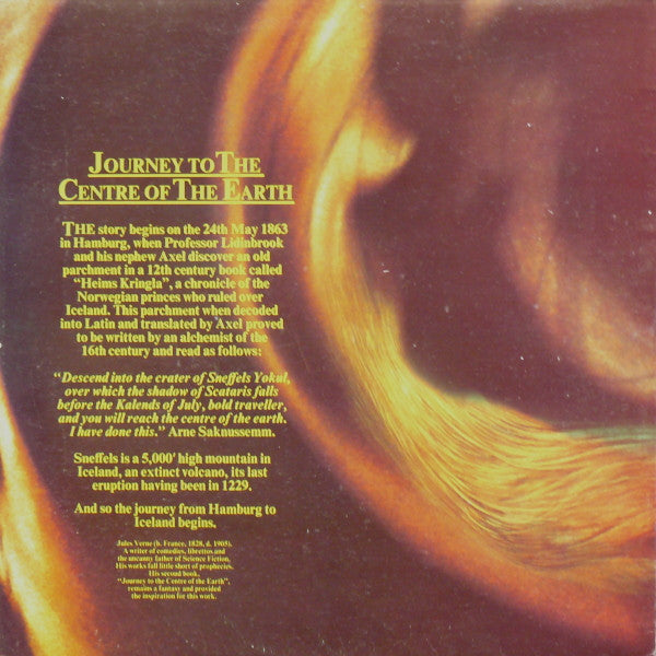 Rick Wakeman - Journey to the centre of the eart LP Vinilo VG+ Holandés