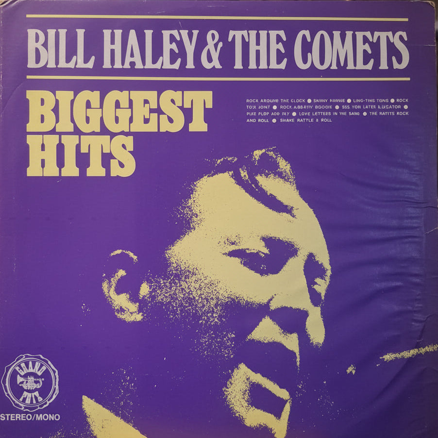 Bill Haley & The Comets - Biggest Hits  LP MONO/ESTÉREO VG+ 1972 Chile