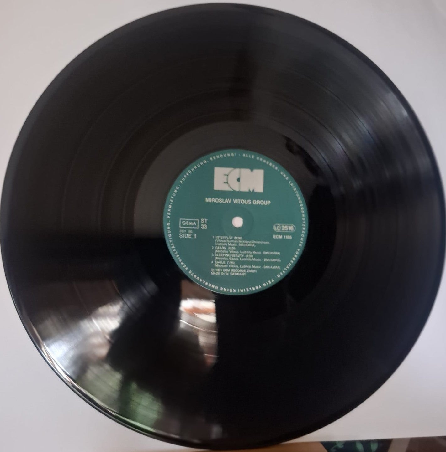 Enrico Rava – The Plot LP VG+ ECM 1977 Alemán
