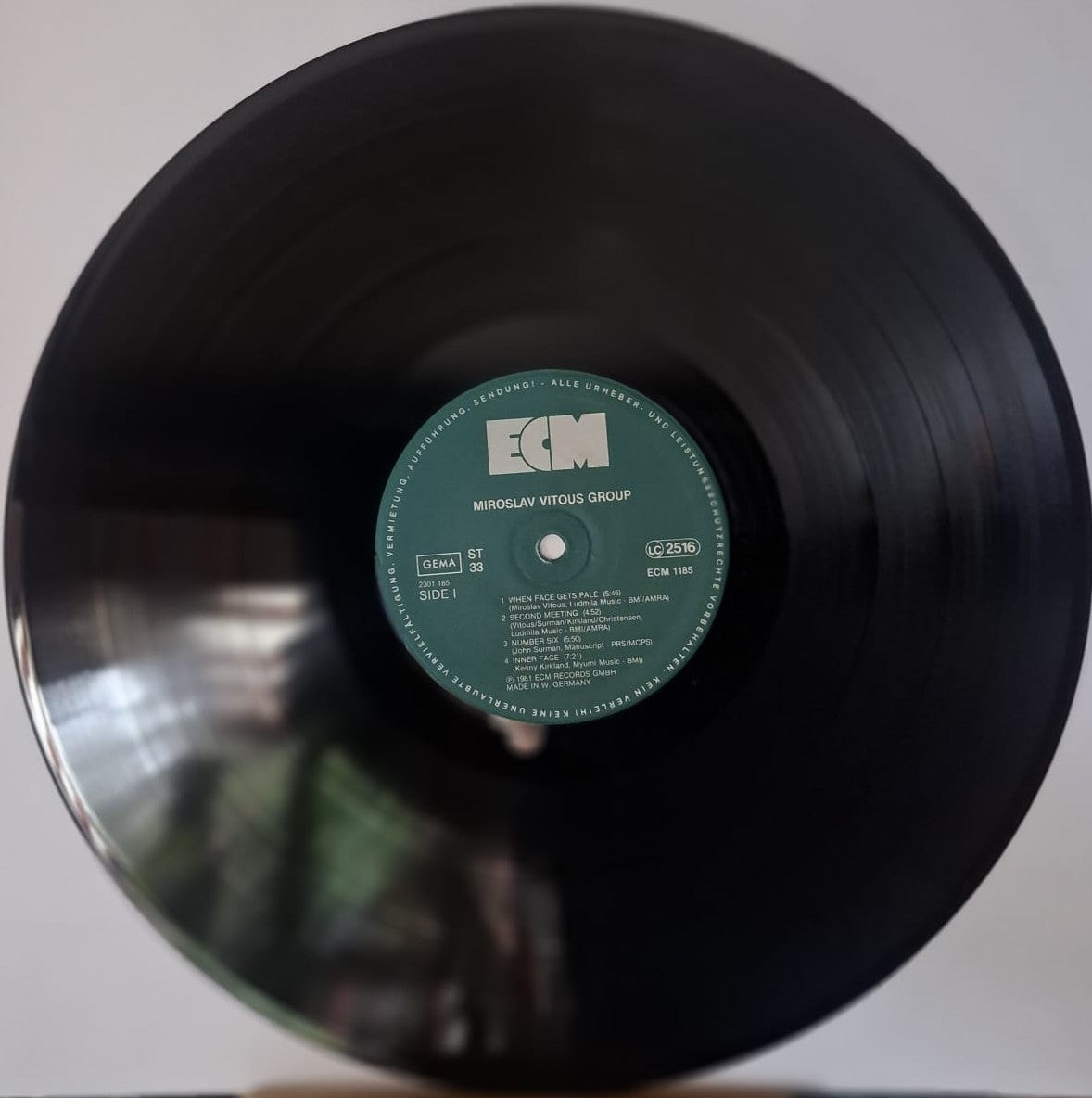 Enrico Rava – The Plot LP VG+ ECM 1977 Alemán