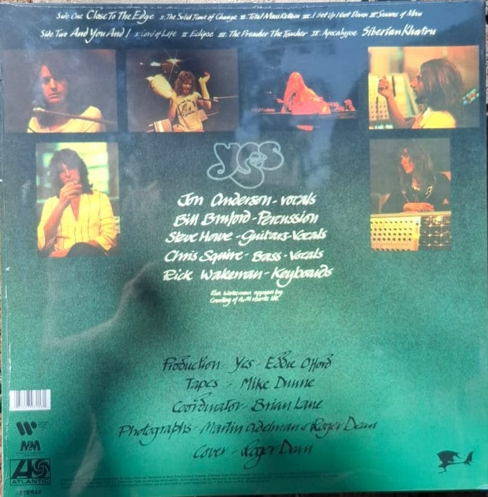 Yes - Close To The Edge LP
