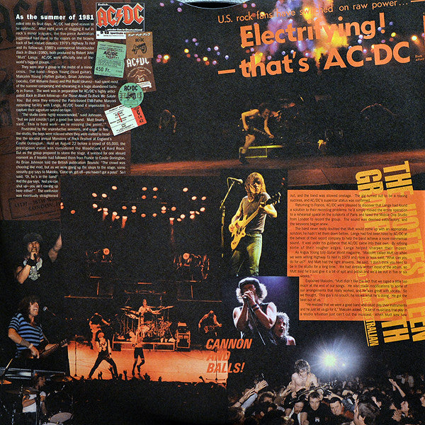 AC/DC - For Those About To Rock We Salute You LP Vinilo Gatefold