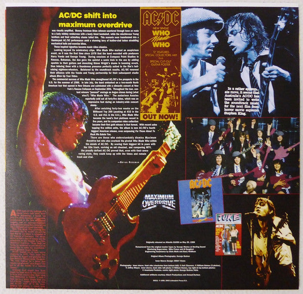 AC/DC - Who Made Who LP Vinilo
