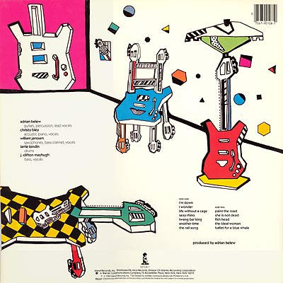 Adrian Belew - Twang Bar King LP Gatefold VG+ US