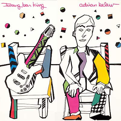 Adrian Belew - Twang Bar King LP Gatefold VG+ US