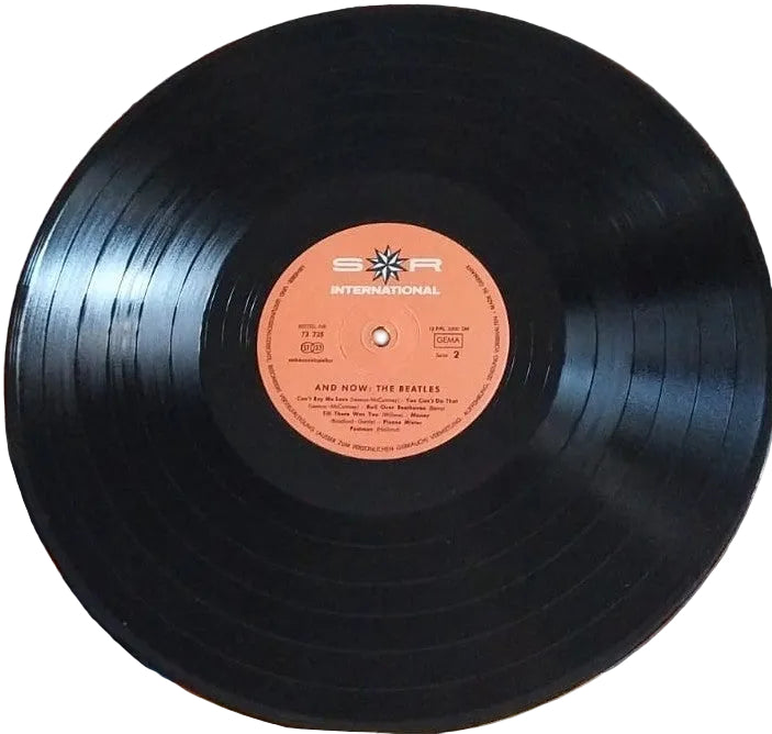 The Beatles - And Now:The Beatles LP VG+ 1966 GER