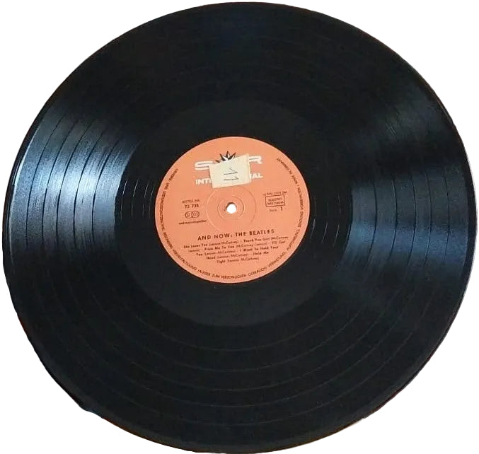 The Beatles - And Now:The Beatles LP VG+ 1966 GER