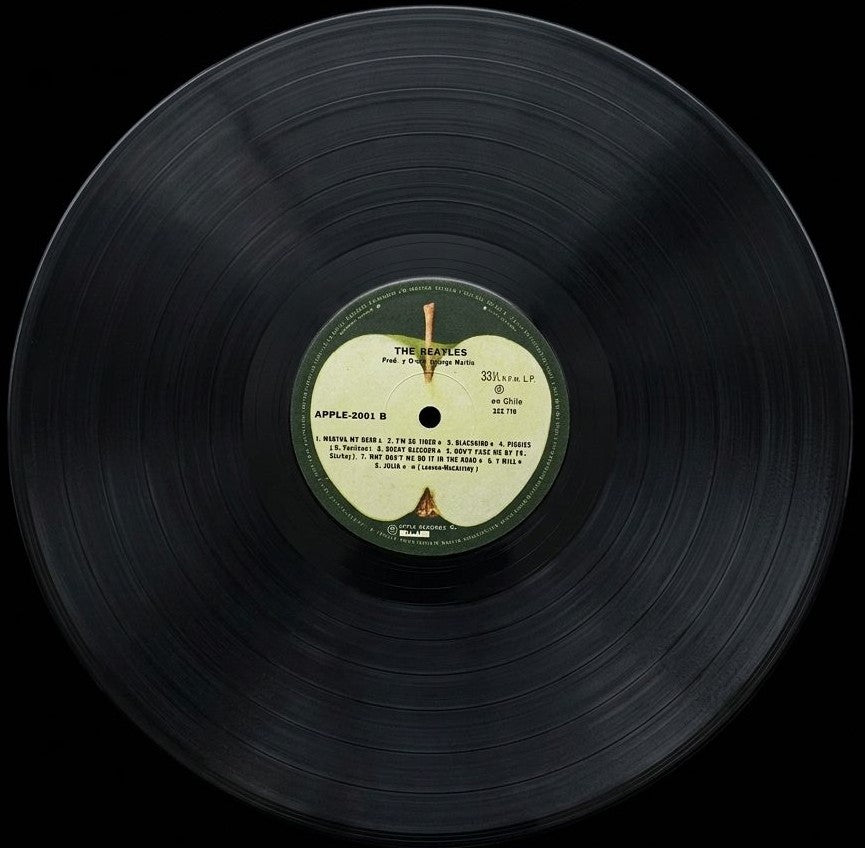 The Beatles - Álbum Blanco V.I Apple 2001 LP 1969 Chile VG