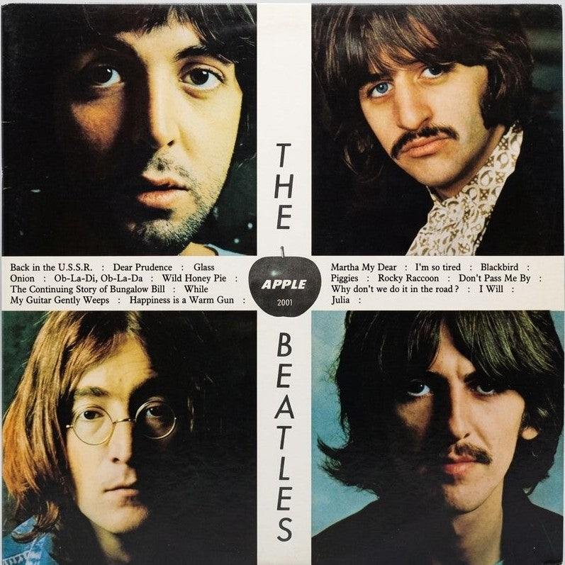 The Beatles - Álbum Blanco V.I Apple 2001 LP 1969 Chile VG