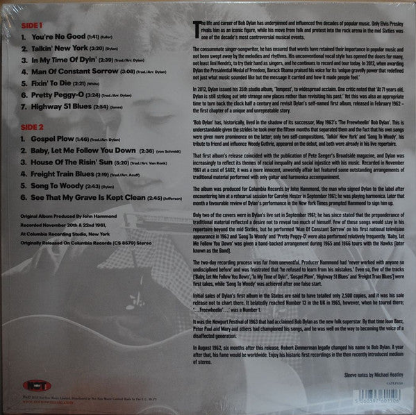 Bob Dylan – Bob Dylan Vinilo LP
