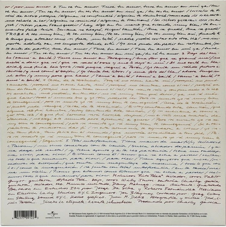 Charly García - Piano Bar LP
