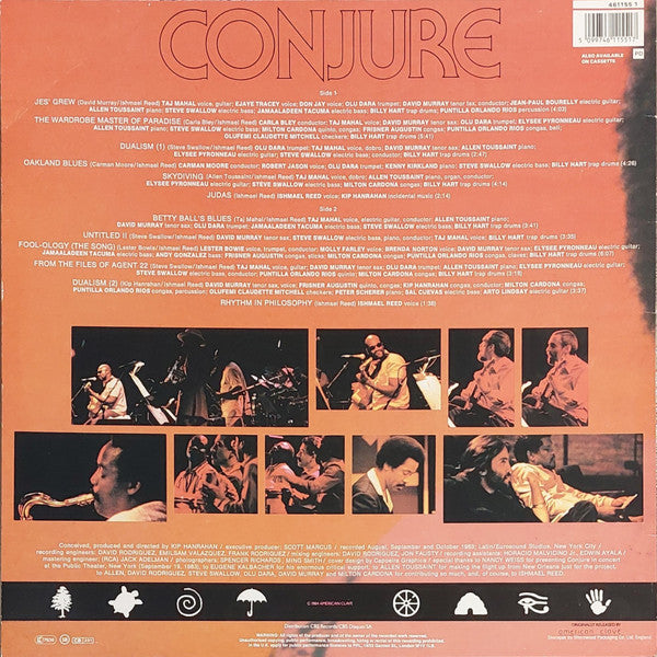 Conjure – Music For The Texts Of Ishmael Reed LP Vinilo VG+/VG+ 1984 UK