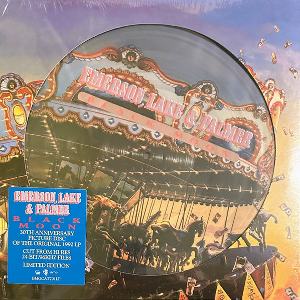 Emerson, Lake & Palmer – Black Moon LP Vinilo Picture Disc