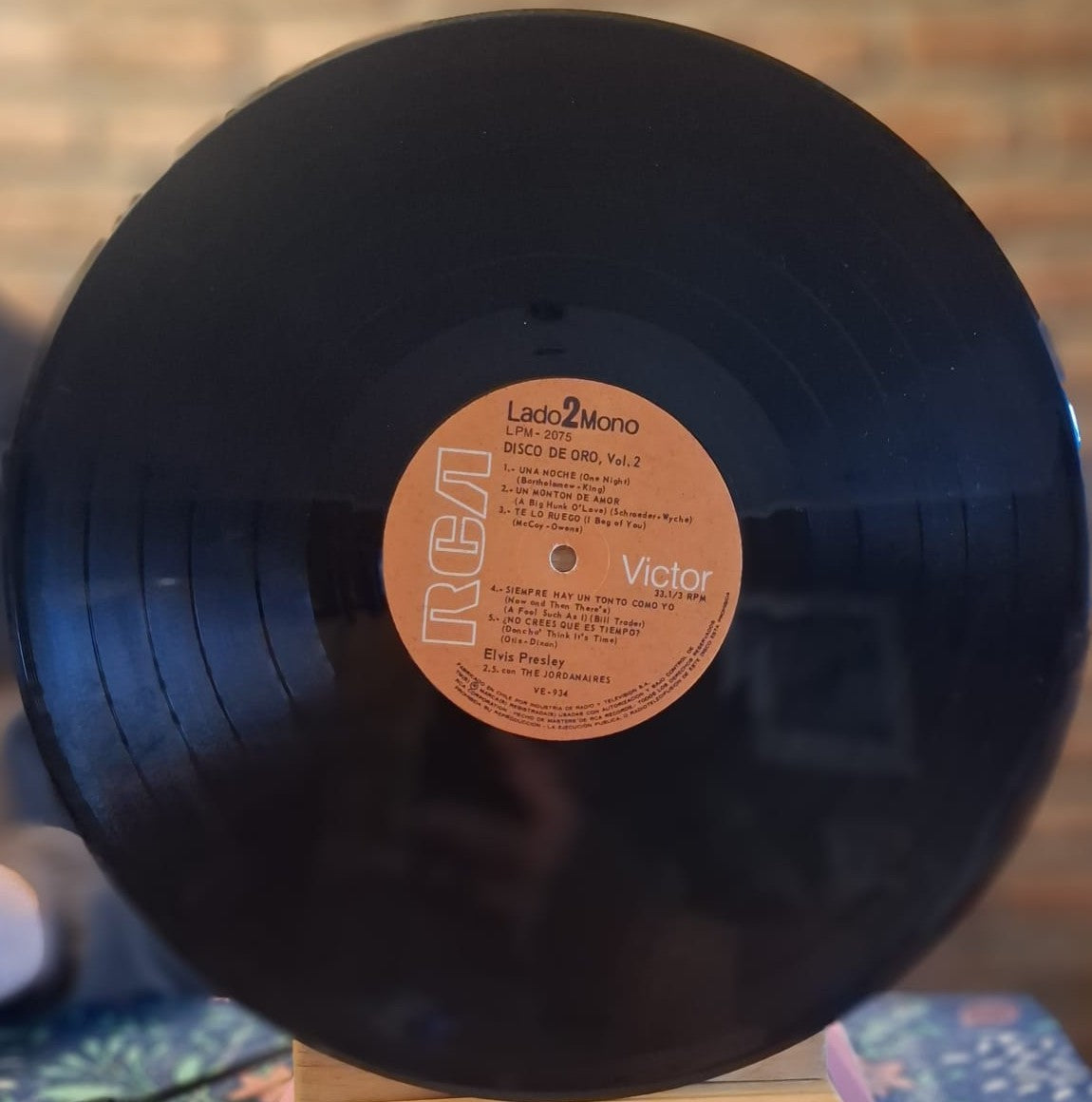 Elvis Presley Con The Jordanaires – 50,000,000 Elvis Fans Can't Be Wrong (Elvis' Gold Records, Vol. 2) VG+ MONO LP 1965 Chile