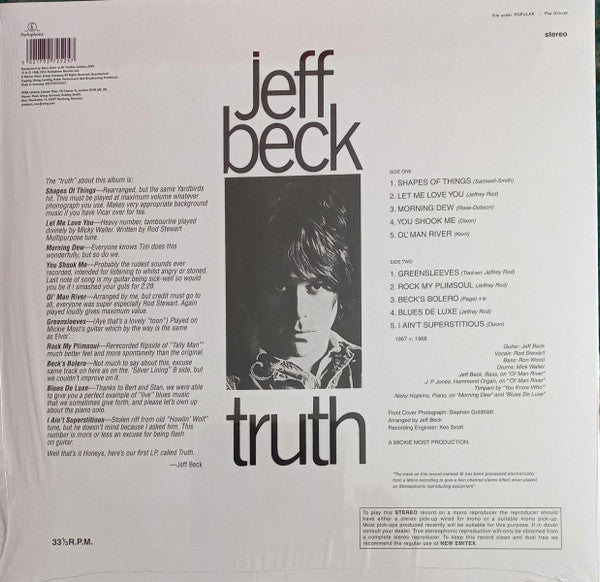 Jeff Beck - Truth LP