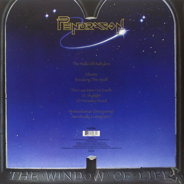 Pendragon - The Window Of Life 2LP M Gatefold 2014 Europa