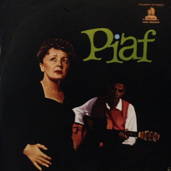 Edith Piaf - Canciones por la inimitable Edith Piaf LP VG+ 1960 Chileno