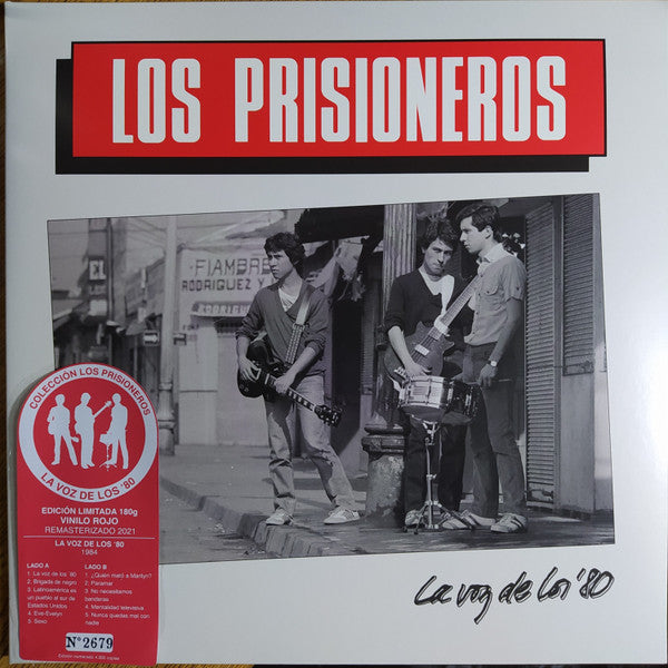 Los Prisioneros – La Voz De Los '80 LP Vinilo
