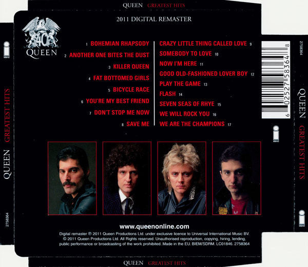 Queen – Greatest Hits CD
