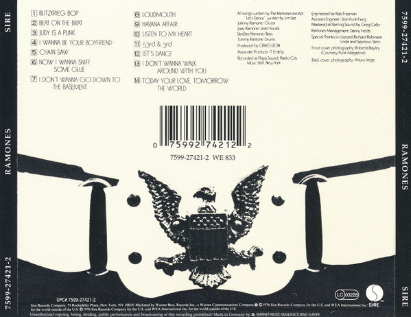 Ramones – Ramones CD