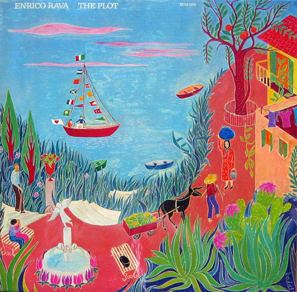 Enrico Rava – The Plot LP VG+ ECM 1977 Alemán