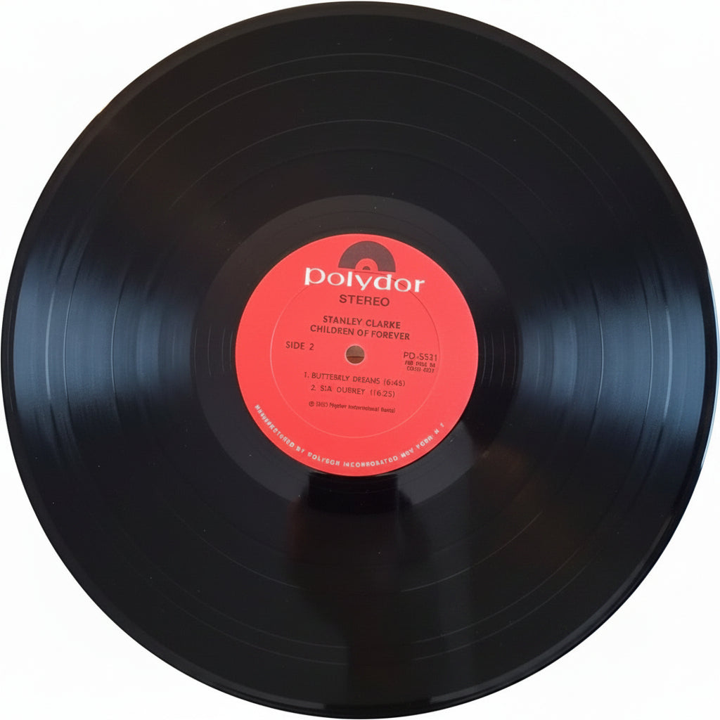 Stan Clark - Children of Forever LP VG+1973 Alemán