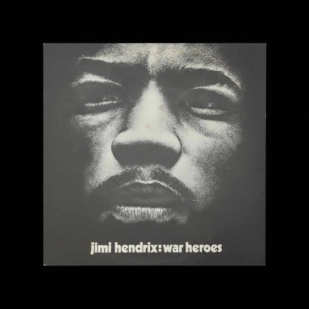 Jimi Hendrix - War Heroes LP VG 1973 Chileno