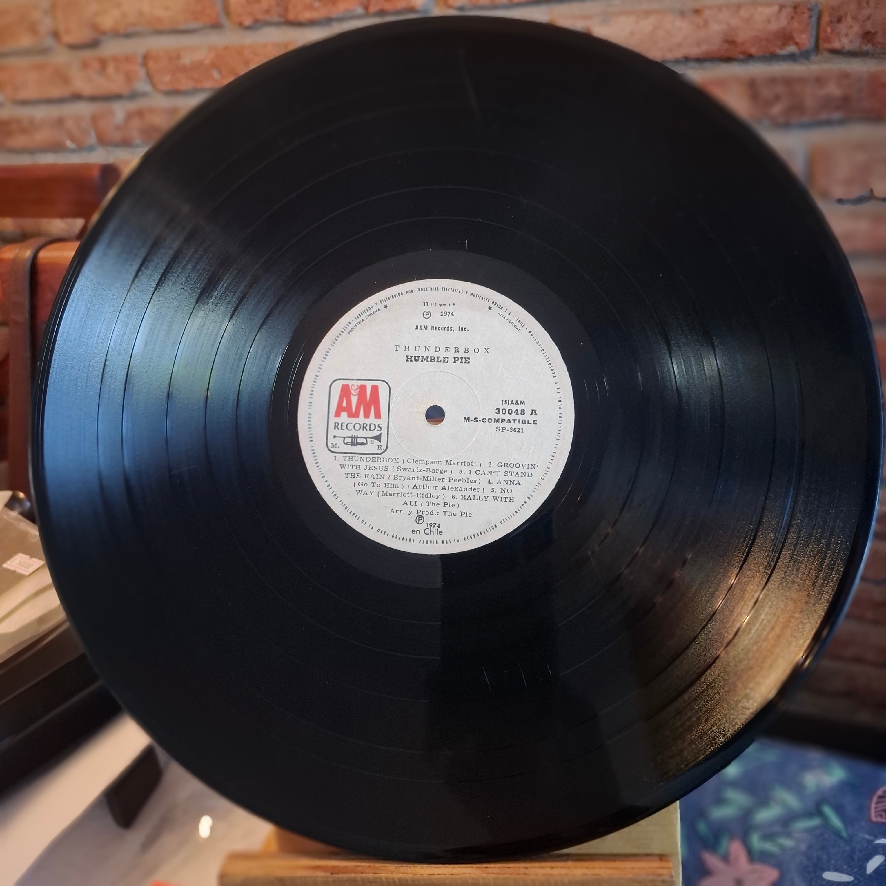 Humble Pie - Thunderbox LP VG 1974 Chileno