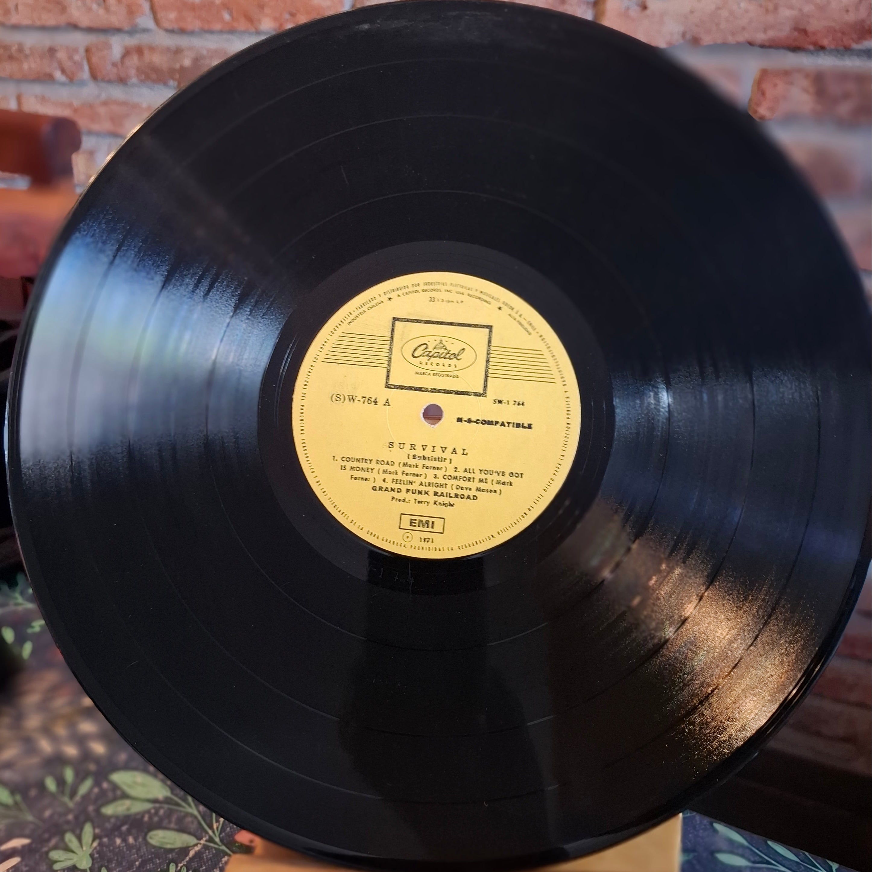 Grank Funk - Survival (Subsistir) LP VG/VG+ 1971 Chileno