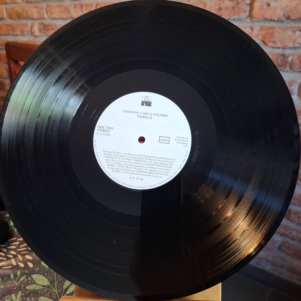 Emerson Lake & Palmer - Works II LP VG+ 1977 Alemán