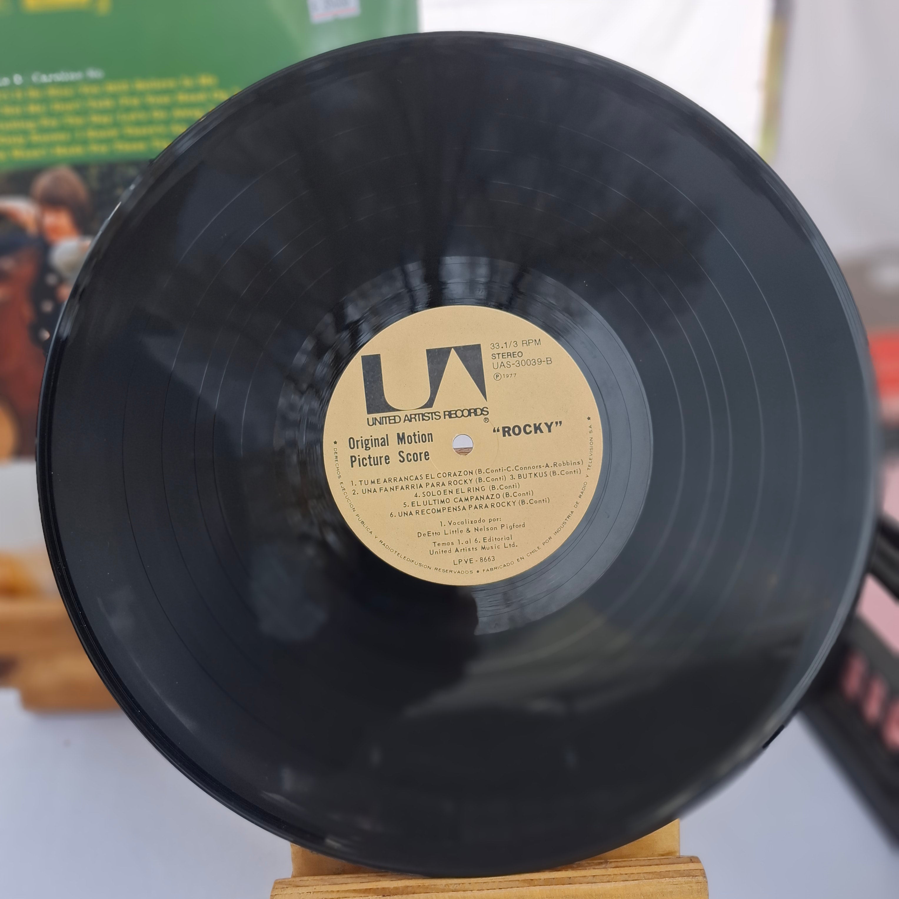 Rocky - Soundtrack Bill Conti LP VG+ 1997 Chileno