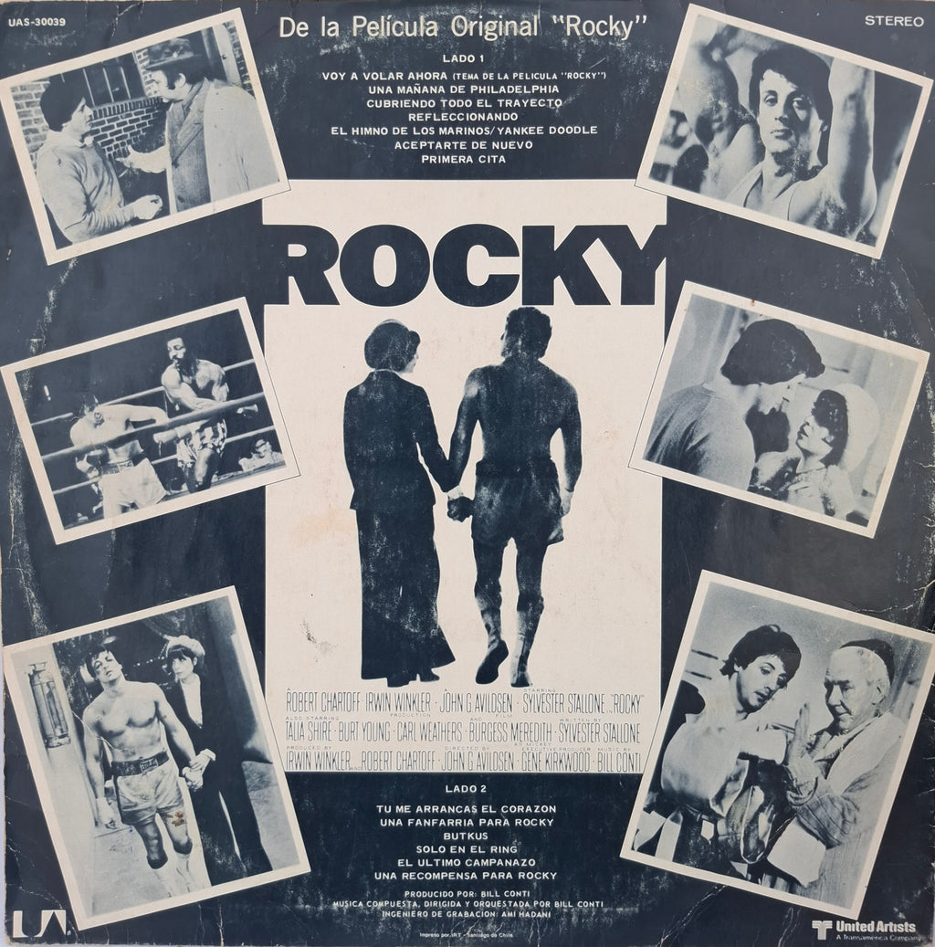 Rocky - Soundtrack Bill Conti LP VG+ 1997 Chileno