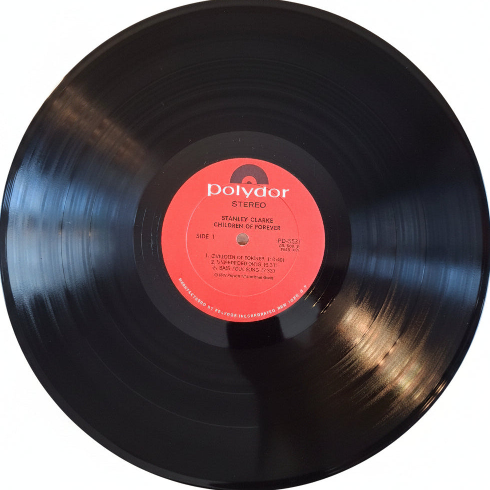 Stan Clark - Children of Forever LP VG+1973 Alemán
