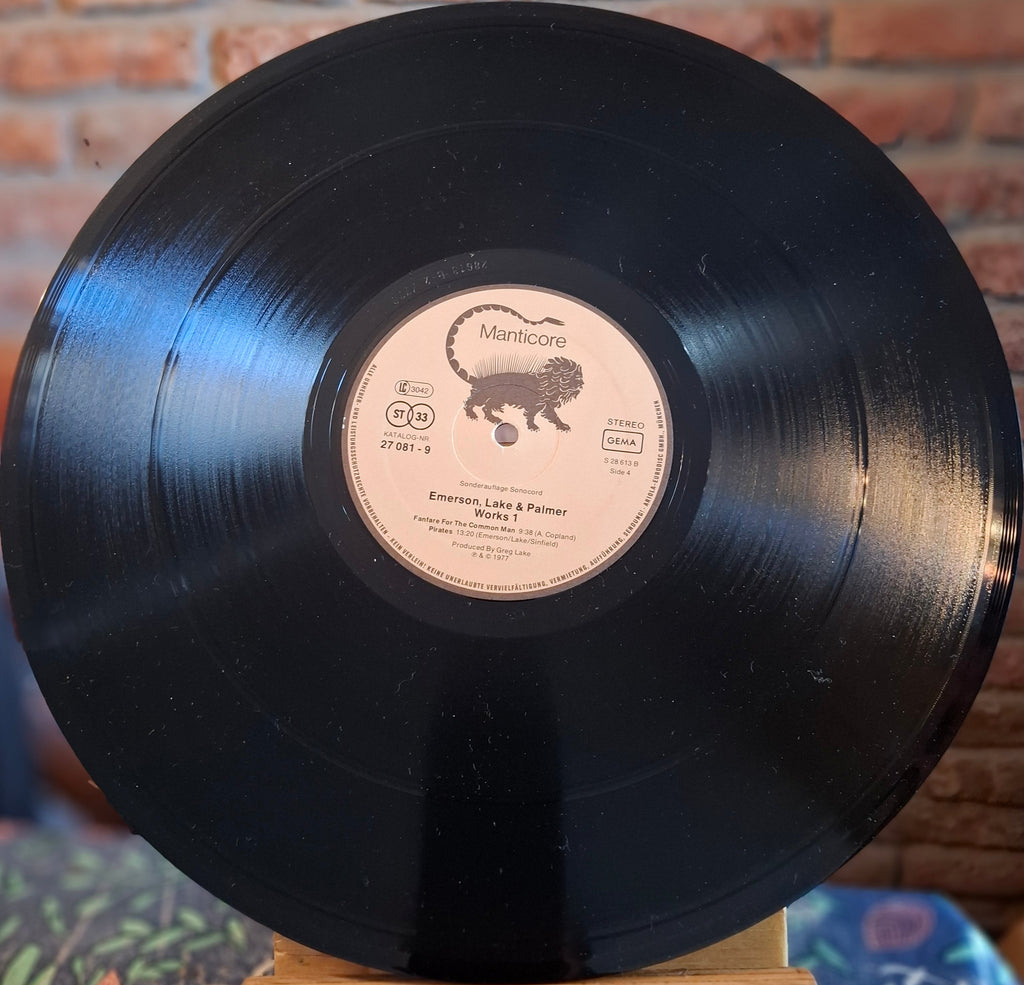 Emerson Lake & Palmer - Works 2LP VG+ 1977 Alemán