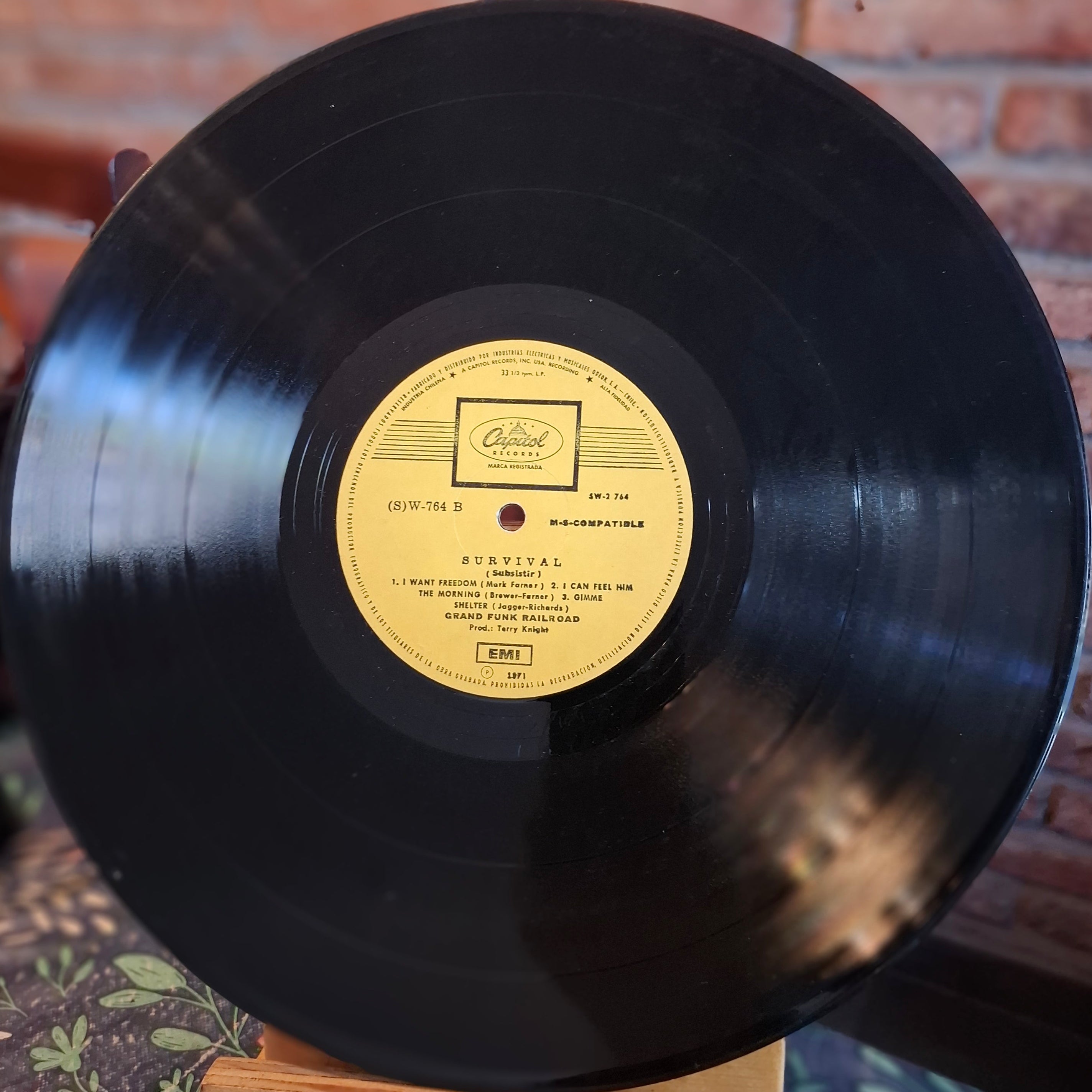 Grank Funk - Survival (Subsistir) LP VG/VG+ 1971 Chileno