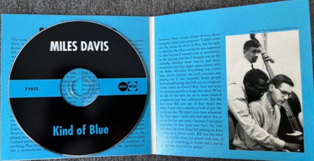 Miles Davis - Kind of Blue LP Vinilo + CD Digipack
