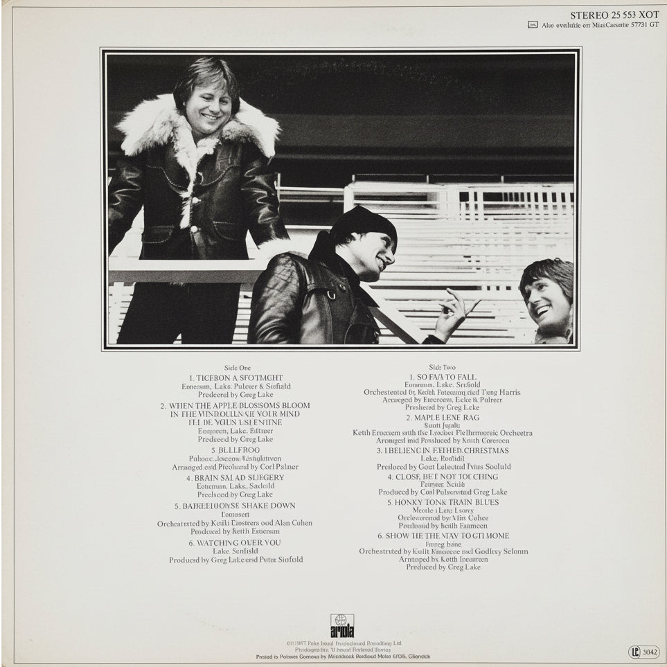 Emerson Lake & Palmer - Works II LP VG+ 1977 Alemán