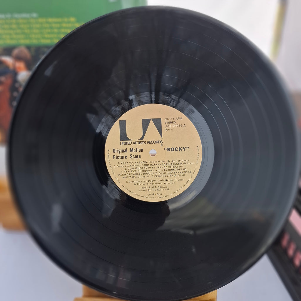 Rocky - Soundtrack Bill Conti LP VG+ 1997 Chileno