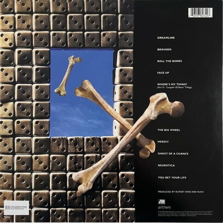 Rush - Roll the bones LP