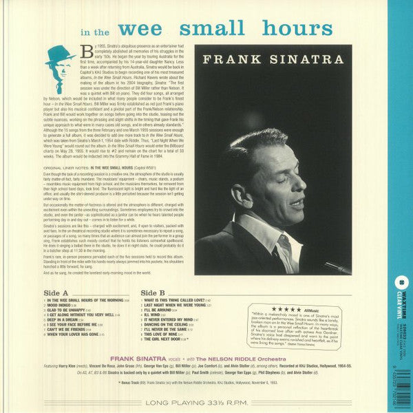 Frank Sinatra - In The Wee Small Hour LP