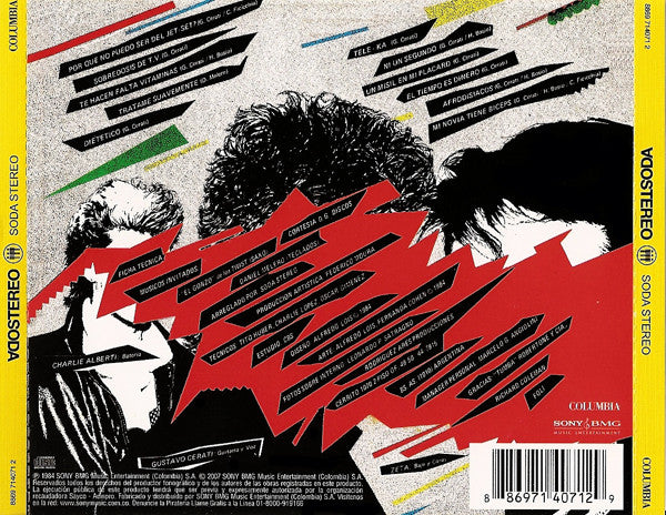 Soda Stereo – Soda Stereo CD